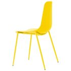 Cadeira Miami Base Aço - Amarelo