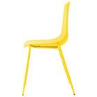 Cadeira Miami Base Aço - Amarelo