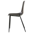 Cadeira Miami Base Aço - Preta