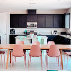 Cadeira Miami Base Aço - Rose