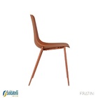 Cadeira Miami Base Aço - Terracota