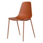 Cadeira Miami Base Aço - Terracota