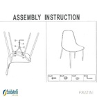 Cadeira Miami Base Aço - Verde