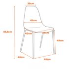 Cadeira Miami Base Aço - Verde