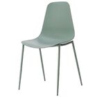 Cadeira Miami Base Aço - Verde