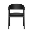 Cadeira Miami Madeira Maciça Encosto Anatômico Curvo Assento