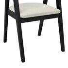 Cadeira Miami Madeira Maciça Encosto Anatômico Curvo Assento