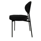 Cadeira Milano Aço Preto - Preto