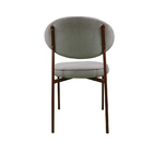 Cadeira Milano Cobre - Linho Cinza