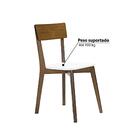 Cadeira Millano Imbuia/branco - Casatema