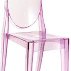 Cadeira Miss Sophia - Roxo Translúcido