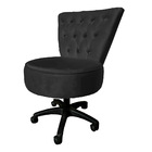 Cadeira Mocho Capitonê Elegância Veludo Base Giratória - Pall