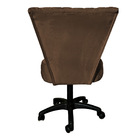 Cadeira Mocho Matelassê Elegância Veludo Base Giratória - Pal