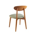Cadeira Moderna Em Madeira Maciça - Hórus - Requinte Salas