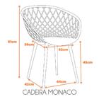 Cadeira Monaco - Azul Marinho