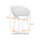 Cadeira Monaco - Nude