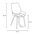 Cadeira Mônaco Pu Fendi