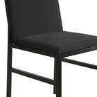 Cadeira Mônaco Veludo Preta