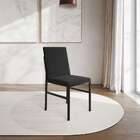 Cadeira Mônaco Veludo Preta