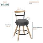 Cadeira Moscou Baixa 50cm - Salaone