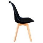 Cadeira Moscou Sala De Jantar Preto D'rossi