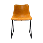 Cadeira Munich Caramelo para Sala Escritório Varanda