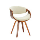 Cadeira Munique Com Revestimento Em Tecido Fratini