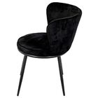 Cadeira Nanda Base Preta - Preto