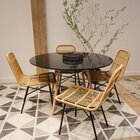 Cadeira Nassau Em Aço E Fibra Sintética