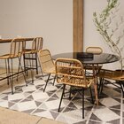 Cadeira Nassau Em Aço E Fibra Sintética