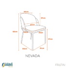 Cadeira Nevada - Cinza