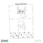 Cadeira Nevada Estofada Com Base Em Aço Carbono Caramelo