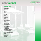 Cadeira Nice Alumínio Tricô Náutico Área Gourmet Acesse Móveis