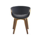 Cadeira Nicole Com Assento Ergonômico Em Pu E Estrutura Em Ma