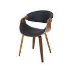 Cadeira Nicole Com Assento Ergonômico Em Pu E Estrutura Em Ma