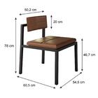 Cadeira Noah Encosto Anatômico