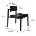 Cadeira Noah Encosto Anatômico