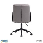 Cadeira Office Arizona Giratória Assento Pu Cinza Ou Pu Preta