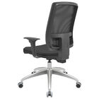 Cadeira Office Brizza Tela Preta Assento Aero Preto Backplax