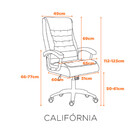 Cadeira Office Califórnia - Fendi