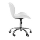 Cadeira Office Decorativa Eiffel Slim Ajustável Com Base Gira