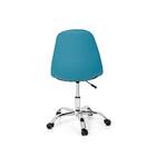 Cadeira Office Eiffel Botonê Base Giratória - Turquesa