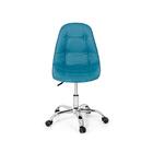 Cadeira Office Eiffel Botonê Base Giratória - Turquesa