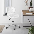 Cadeira Office Eiffel Slim Base Giratória - Branca