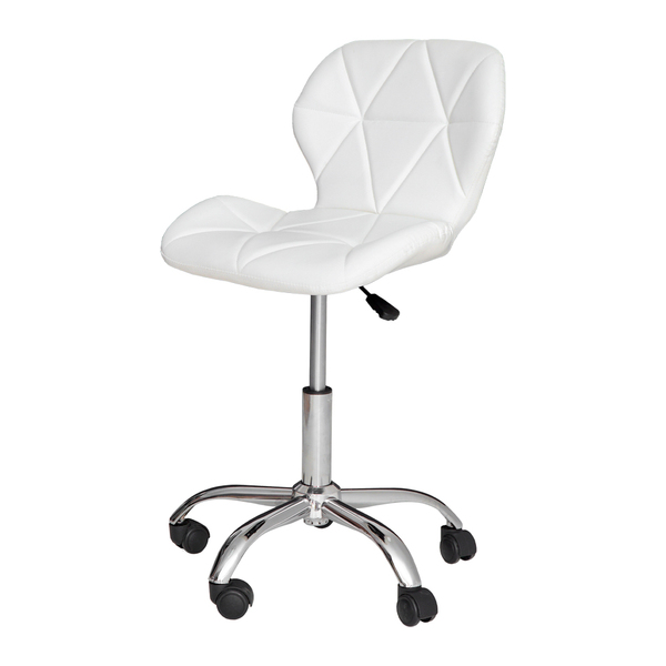 Cadeira Office Eiffel Slim Com Estofado De Couro Sintético Br