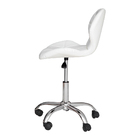 Cadeira Office Eiffel Slim Com Estofado De Couro Sintético Br