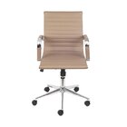 Cadeira Office Esteirinha Baixa Caramelo