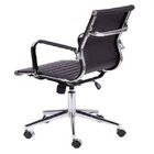 Cadeira Office Esteirinha Baixa Preto