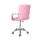 Cadeira Office Gomos Ergonômica Com Ajuste De Altura Rosa Cla