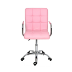 Cadeira Office Gomos Ergonômica Com Ajuste De Altura Rosa Cla